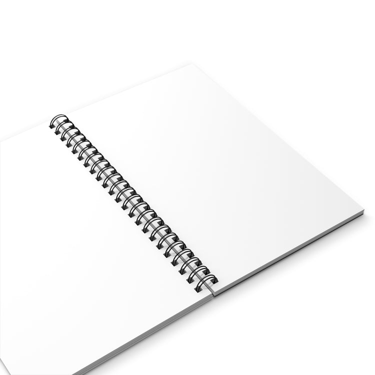 Labrador Puppy Spiral Journal — Cute Dog Pattern Notebook